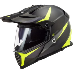  Kask LS2 MX436 Pioneer Evo Router H-V Yellow Supermoto