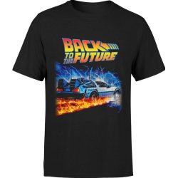  Koszulka męska Back To The Future Powrót Do Przyszłości Delorean Vintage