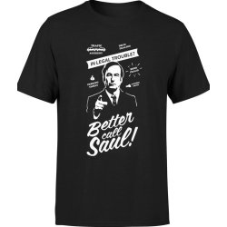  Koszulka męska Better Call Saul Zadzwoń Do Saula Breaking Bad 