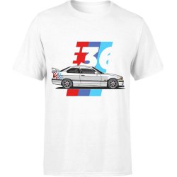  Koszulka męska BMW e36 seria 3 biała