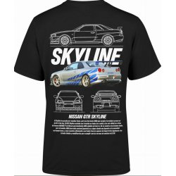  Koszulka męska Nissan Skyline Gtr