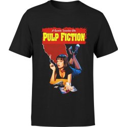  Koszulka męska Pulp Fiction Quentin Tarantino Mia Wallace