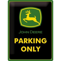  Metalowy Plakat 30 x 40cm John Deere Parking