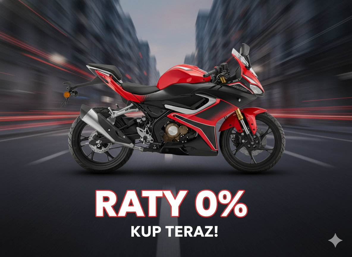 Black Week QJMotor SRK125R (SRK 125R ) Sport Nowość na Kat.B