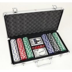  Zestaw do pokera 300 żetonów + walizka