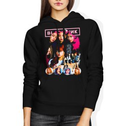  Bluza damska z kapturem Blackpink kpop black pink kpop