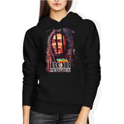  Bluza damska z kapturem Bob Marley Reggae