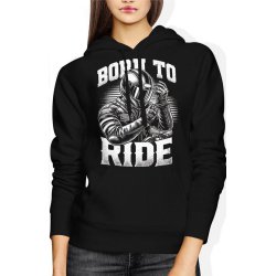  Bluza damska z kapturem Born to ride ścigacz