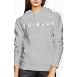  Bluza damska z kapturem Friends serial szara 