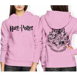  Bluza damska z kapturem Harry Potter różowa