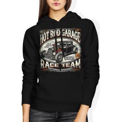  Bluza damska z kapturem Hot Rod Garage Race Team 