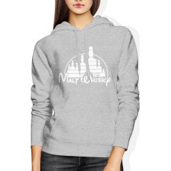  Bluza damska z kapturem Malt whisky Disney szara