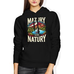  Bluza damska z kapturem Mazury Cud Natury