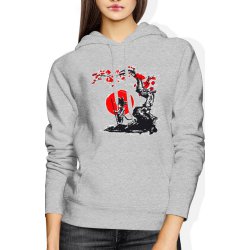  Bluza damska z kapturem Młody Goku Dragon Ball szara