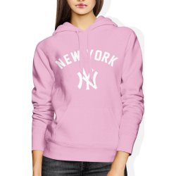  Bluza damska z kapturem New York NY różowa