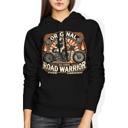  Bluza damska z kapturem Original Road Warrior Old School dziewczyna na motorze