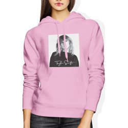  Bluza damska z kapturem Taylor Swift pop muzyczna różowa