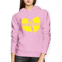  Bluza damska z kapturem Wu-Tang Clan hip hop rap różowa