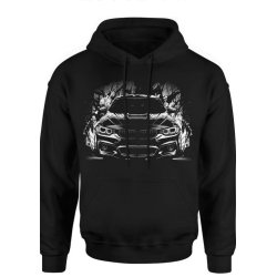  Bluza męska z kapturem Auto z samochodem