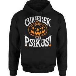  Bluza męska z kapturem Cukierek albo psikus Halloween