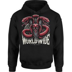  Bluza męska z kapturem Worldwide Wąż z wężami