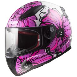  Kask LS2 FF353 Rapid II Poppies Pink