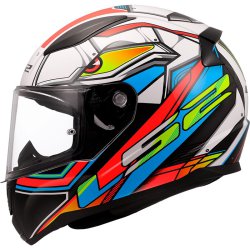  Kask LS2 FF353 Rapid II Xdron White Orange