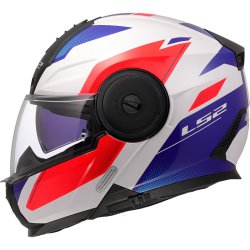  Kask LS2 FF902 Scope II Duria White Blue Red