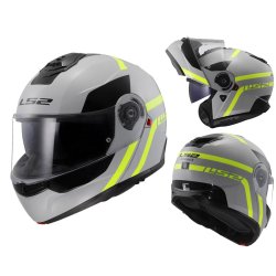  Kask LS2 FF908 Strobe II Autox Grey Yellow