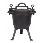 Kociołek myśliwski 8l emaliowany 2w1