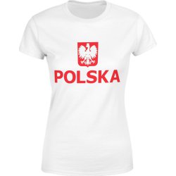  Koszulka damska Polska Kibica Reprezentacja biała