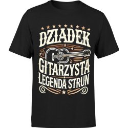  Koszulka męska Dziadek gitarzysta