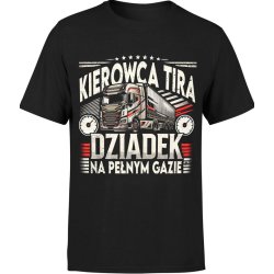  Koszulka męska Dziadek Kierowca tira