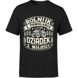  Koszulka męska Dziadek Rolnik z traktorem