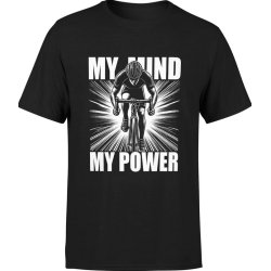  Koszulka męska My Mind My Power rower dla rowerzysty