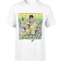  Koszulka męska Neymar piłkarska biała