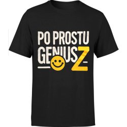  Koszulka męska Po prostu geniusz