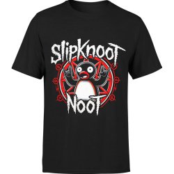  Koszulka męska Slipknot Metalowa Metal Z Pingwinem Slipknoot Noot 