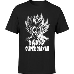  Koszulka męska Tata Dragon Ball Goku Daddy Super Saiyan