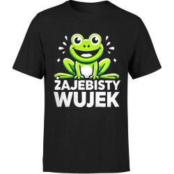  Koszulka męska Żajebisty Wujek z żabą