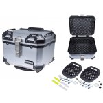 Kufer 35L 40x36x32.5 cm Adventure srebrny