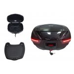 Kufer centralny 48L czarny światła LED