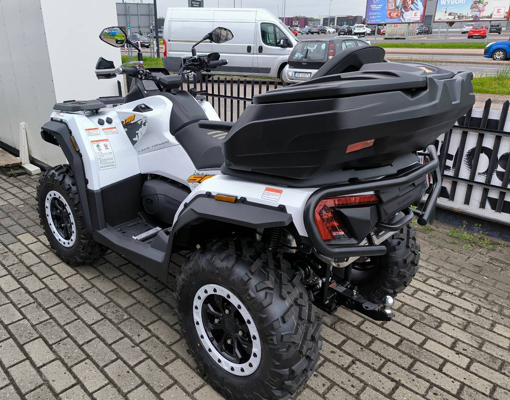 Kufer tylny ATV QUAD Tesseract QJMOTOR SFA1000 / SFA600 105L