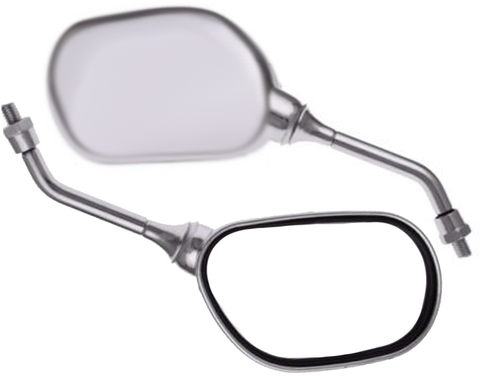 Lusterka uniwersalne chrom M8 P/L