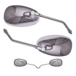 Lusterka uniwersalne chrom duże M10x1.25