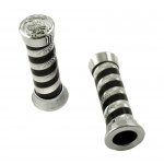 Manetki kierownicy calowe z orłem.