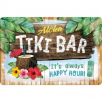 Metalowy Plakat 20 x 30cm Tiki Bar