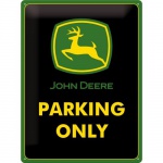 Metalowy Plakat 30 x 40cm John Deere Parking
