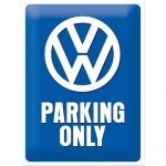 Metalowy Plakat 30 x 40cm VW Parking Only