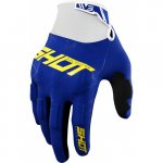 Rękawice Shot cross/enduro Drift Spider Navy Yellow